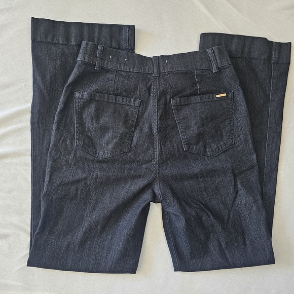 Nine‎ West Women's Charcoal Flare Jeans - Picture 2 of 9